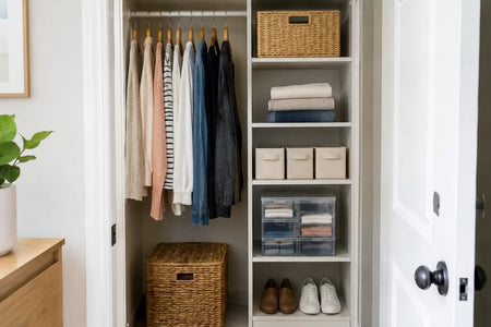 12 Small Closet Organization Examples That Work