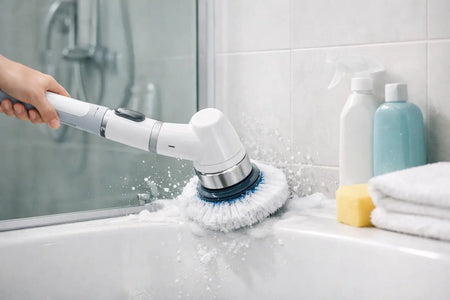 Electric Scrubber for Bathroom Cleaning at Home