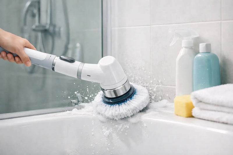 Electric Scrubber for Bathroom Cleaning at Home