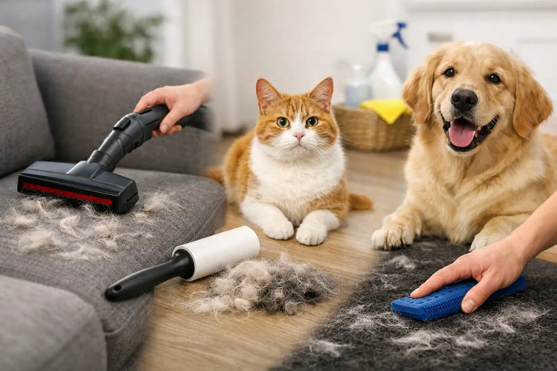 How to Remove Pet Hair From Every Surface