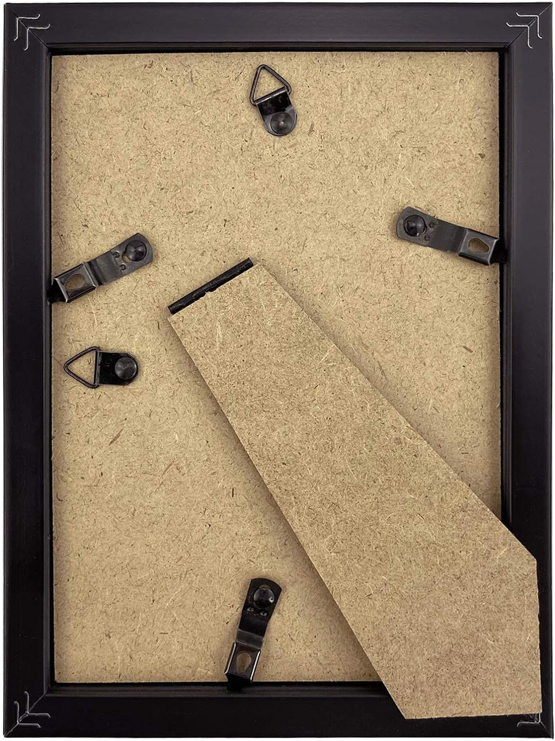 12 Pack 3.5X5 Black Picture Frame Bulk Set for Desktop Display or Wall Mounting - My Store