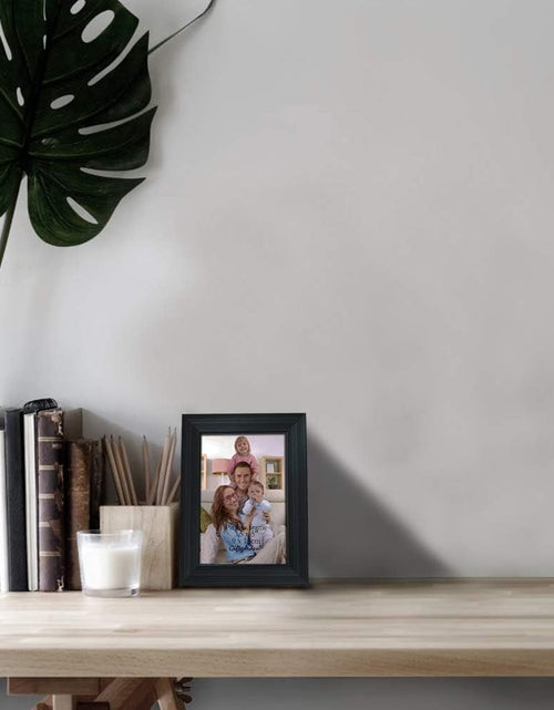 Load image into Gallery viewer, 12 Pack 3.5X5 Black Picture Frame Bulk Set for Desktop Display or Wall Mounting - My Store
