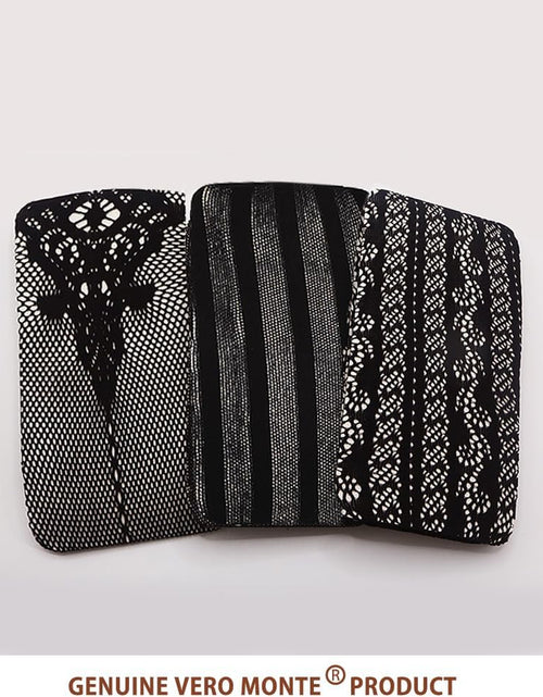Load image into Gallery viewer, Women Patterned Fishnet Tights Black Fishnets Net Stockings Pantyhose
