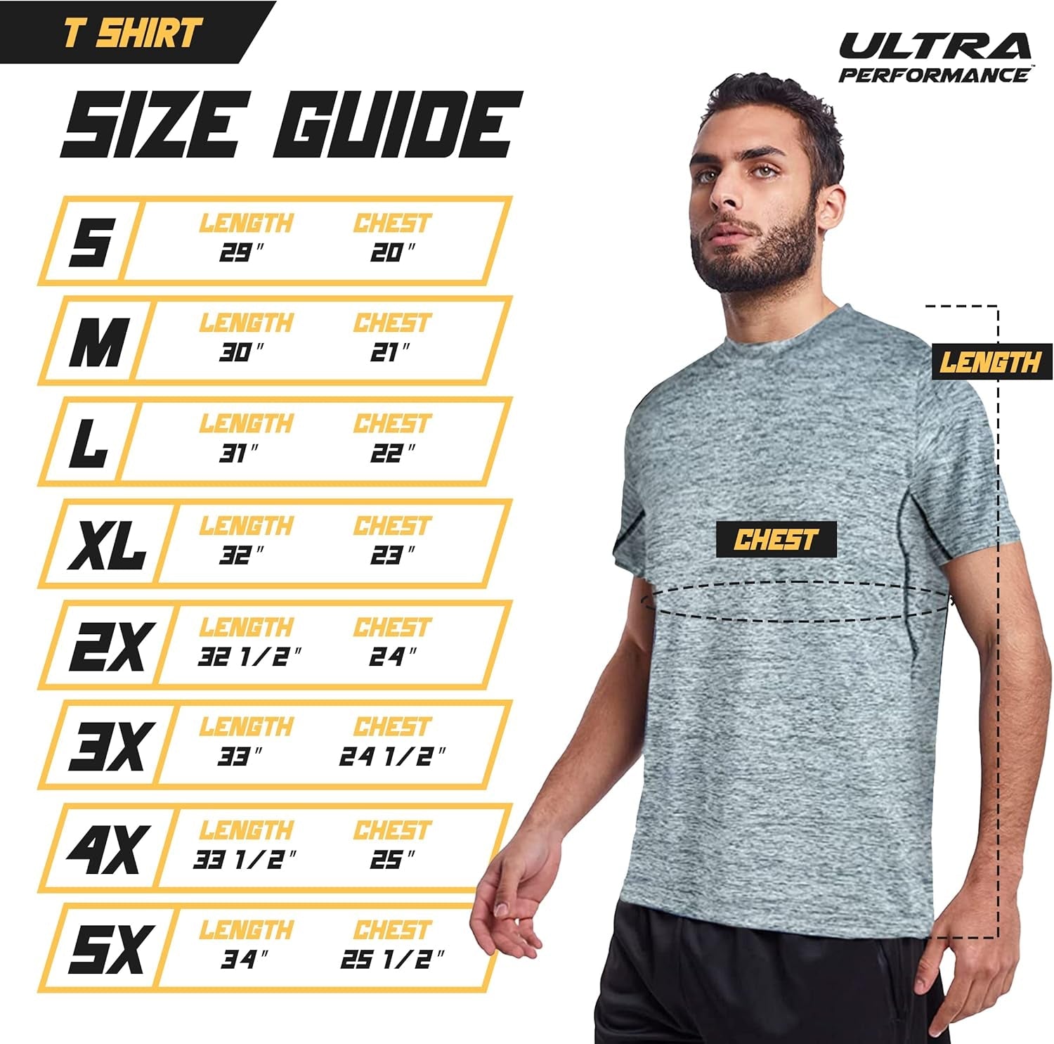 5 Pack Mens Gym Shirts for Men Workout Tshirts Shirts for Men Pack, Men'S Athletic Shirts & Tees, Dri Fit Shirts for Men - My Store