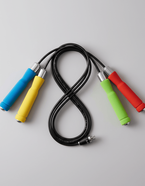 Load image into Gallery viewer, Adjustable Weighted Jump Rope – Speed &amp; Cardio Training - My Store
