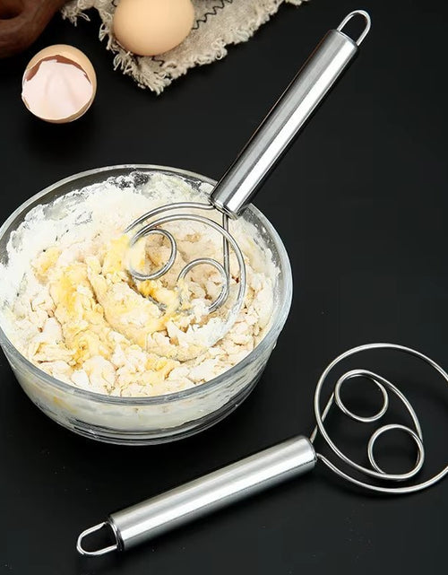 Load image into Gallery viewer, Baker’s Best Danish Dough Whisk – Dutch - Style Stainless Steel Hand Mixer for Effortless Bread, Biscuits &amp; Cakes - My Store
