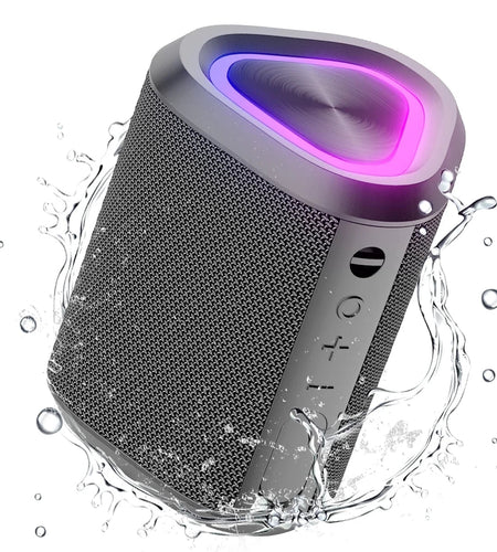 Bluetooth Speaker, 24H Playtime Portable Wireless Bluetooth 5.0 Speaker with Stereo Bass, up to 100 Ft Bluetooth Range, IPX7 Waterproof Mini Bluetooth Speaker - My Store