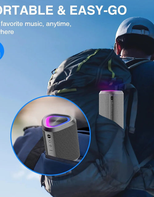 Load image into Gallery viewer, Bluetooth Speaker, 24H Playtime Portable Wireless Bluetooth 5.0 Speaker with Stereo Bass, up to 100 Ft Bluetooth Range, IPX7 Waterproof Mini Bluetooth Speaker - My Store

