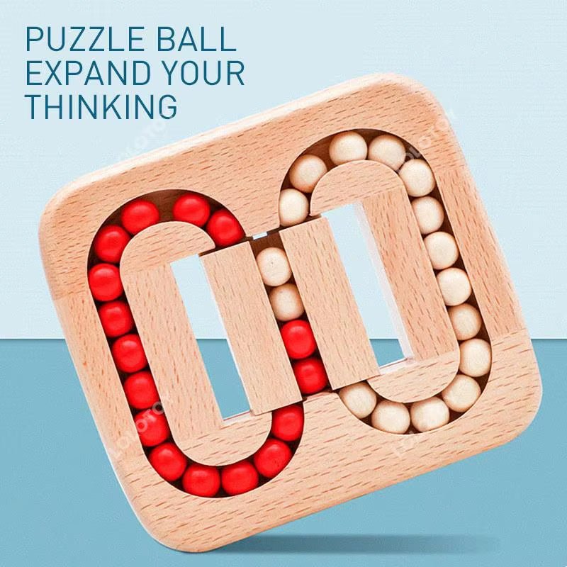 BrainyPlay™ Wooden Puzzle Ball – Unlock Fun, Build Smarter Minds! - My Store