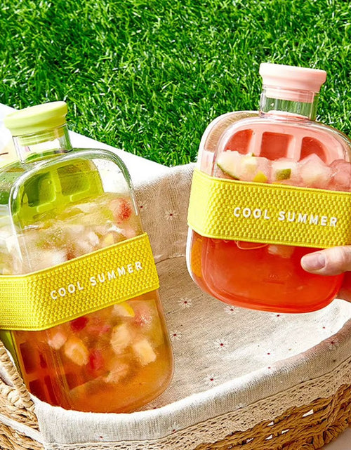 Load image into Gallery viewer, ChillSip Bottle Set – Stylish Water Bottle with Straw &amp; Zero - Contact Ice Cube Tray - My Store
