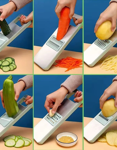 Load image into Gallery viewer, ChopMaster 6 - in - 1 Manual Vegetable Chopper – Ultimate Kitchen Slicer for Fast, Easy Prep Description: - My Store
