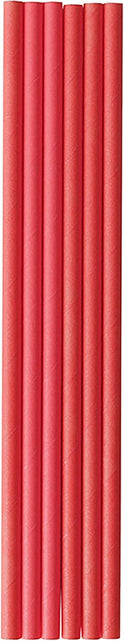 Load image into Gallery viewer, Disposable Christmas Paper Plates, Napkins, Cups &amp; Straws Set for 20 (Red) - My Store
