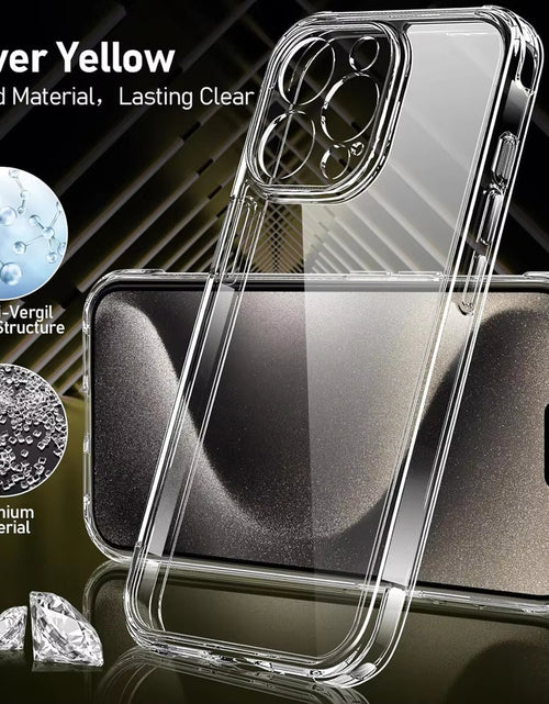 Load image into Gallery viewer, For Iphone 17 16 15 Pro Max Phone Case for Iphone 16 15 14 13 Mini 12 11 Pro Transparent Case Iphone16 plus Cover - My Store
