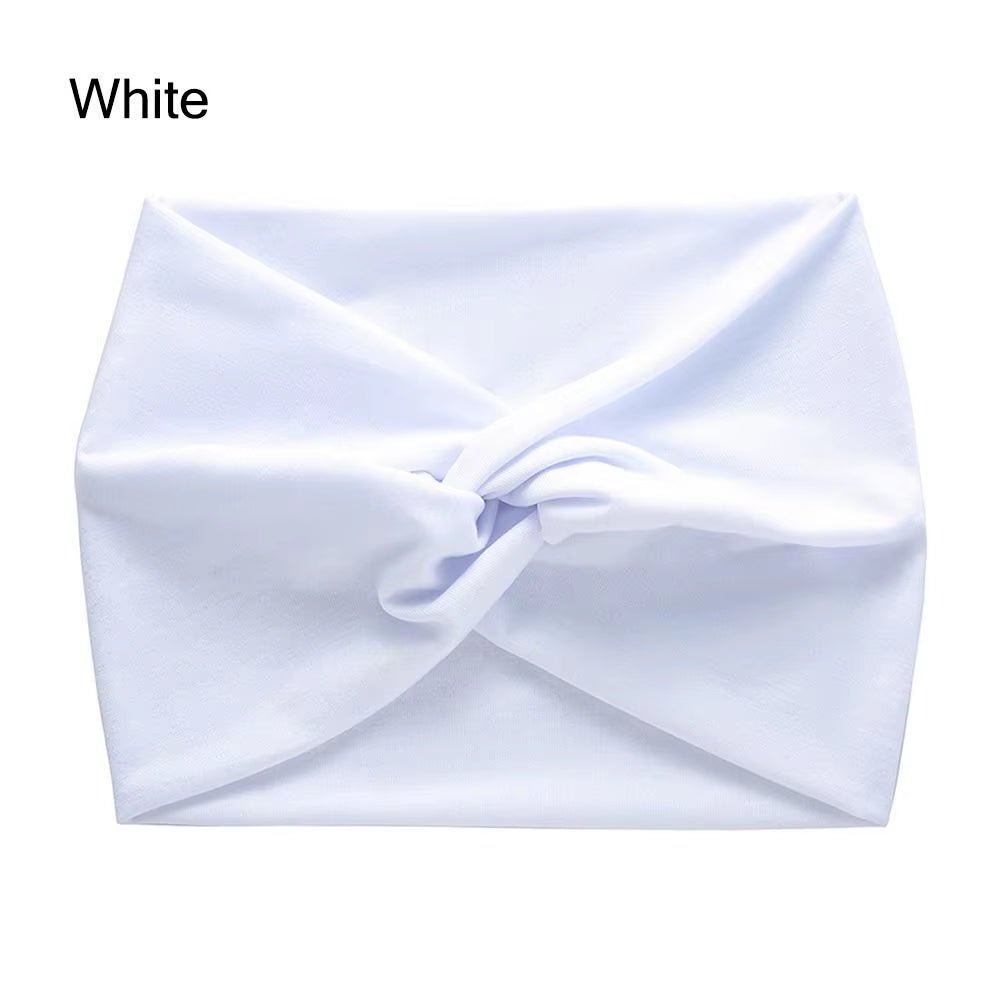 Hair Accessories Twisted Extra Large Thick Wide Headbands Turban Workout Headband Head Wraps for Women - My Store