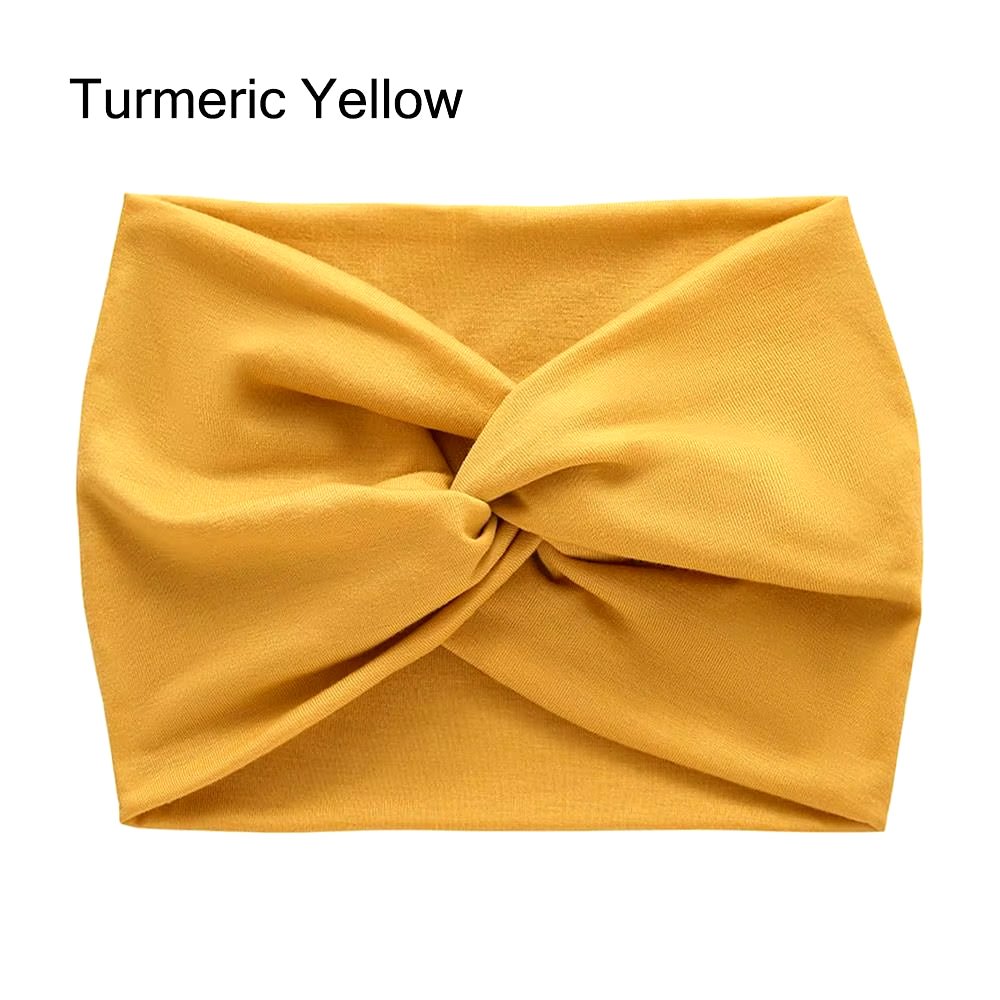 Hair Accessories Twisted Extra Large Thick Wide Headbands Turban Workout Headband Head Wraps for Women - My Store
