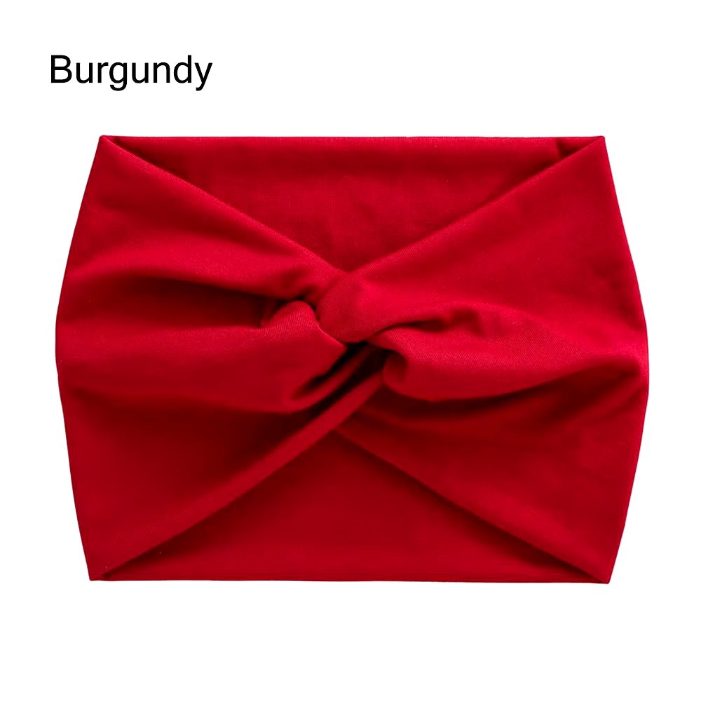 Hair Accessories Twisted Extra Large Thick Wide Headbands Turban Workout Headband Head Wraps for Women - My Store