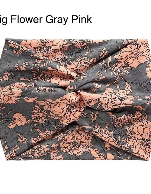 Load image into Gallery viewer, Hair Accessories Twisted Extra Large Thick Wide Headbands Turban Workout Headband Head Wraps for Women - My Store
