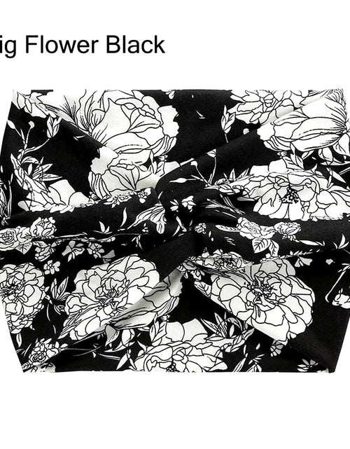Load image into Gallery viewer, Hair Accessories Twisted Extra Large Thick Wide Headbands Turban Workout Headband Head Wraps for Women - My Store
