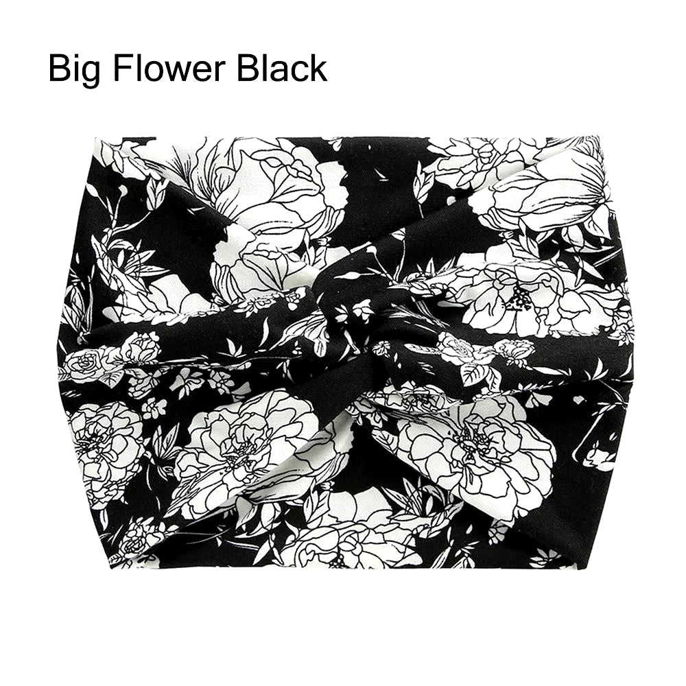 Hair Accessories Twisted Extra Large Thick Wide Headbands Turban Workout Headband Head Wraps for Women - My Store