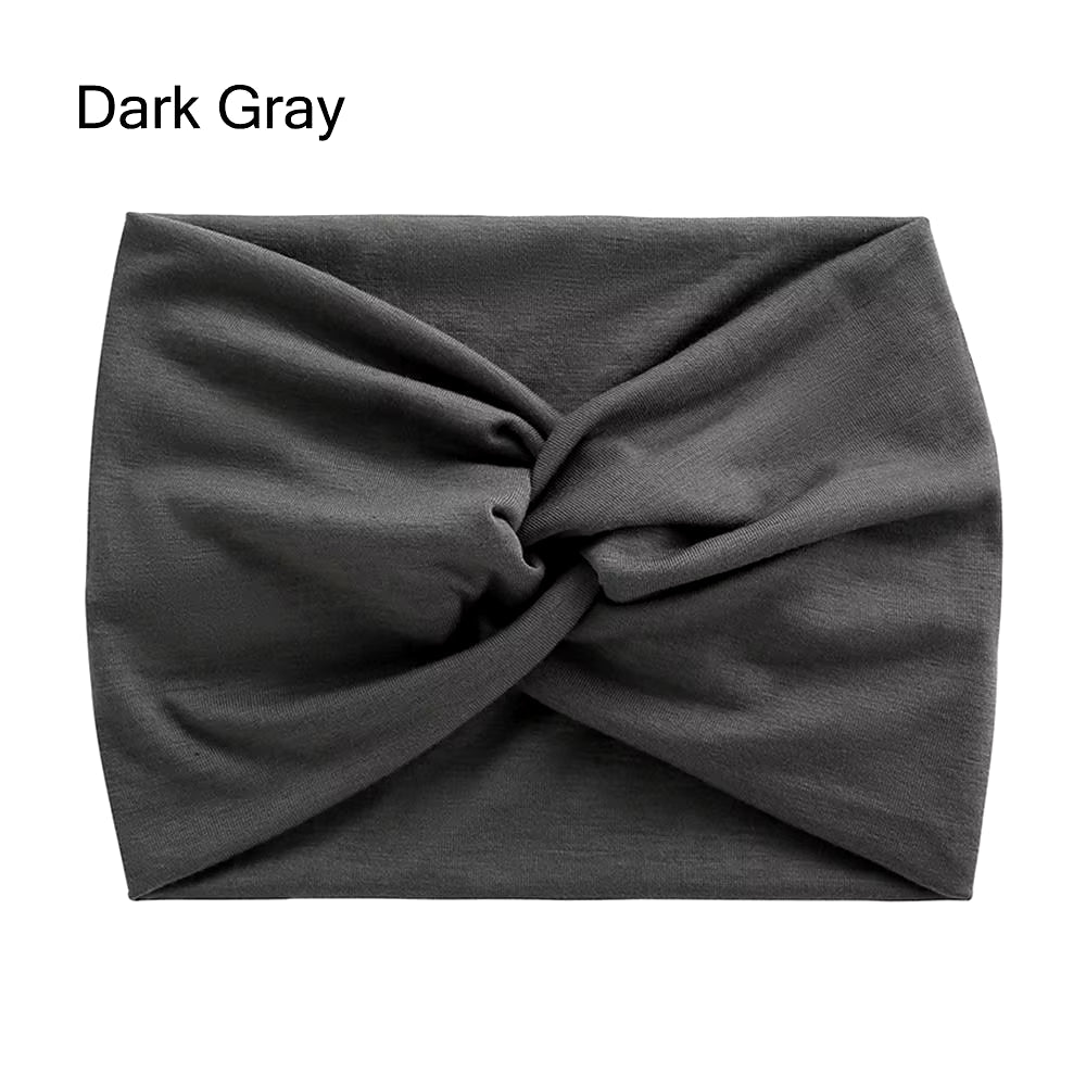 Hair Accessories Twisted Extra Large Thick Wide Headbands Turban Workout Headband Head Wraps for Women - My Store