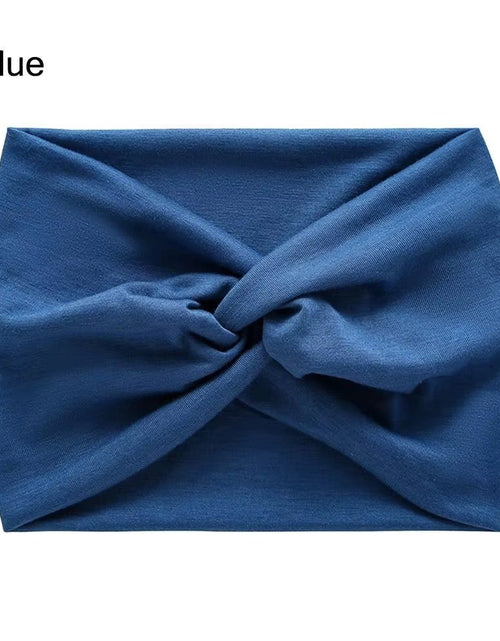 Load image into Gallery viewer, Hair Accessories Twisted Extra Large Thick Wide Headbands Turban Workout Headband Head Wraps for Women - My Store
