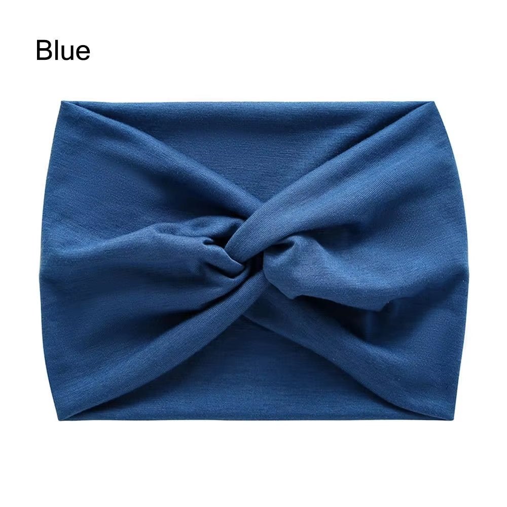Hair Accessories Twisted Extra Large Thick Wide Headbands Turban Workout Headband Head Wraps for Women - My Store