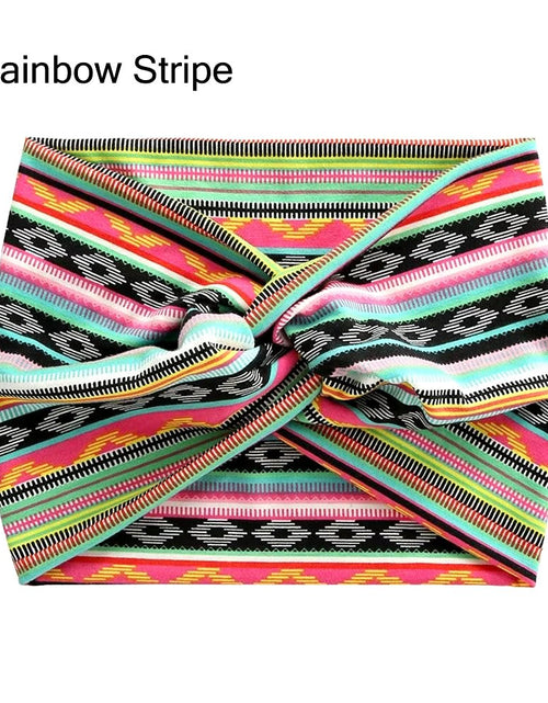 Load image into Gallery viewer, Hair Accessories Twisted Extra Large Thick Wide Headbands Turban Workout Headband Head Wraps for Women - My Store
