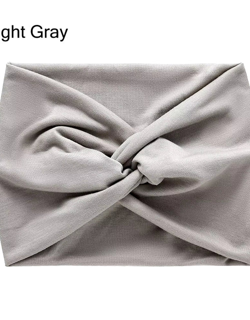 Load image into Gallery viewer, Hair Accessories Twisted Extra Large Thick Wide Headbands Turban Workout Headband Head Wraps for Women - My Store
