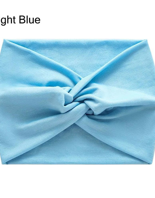 Load image into Gallery viewer, Hair Accessories Twisted Extra Large Thick Wide Headbands Turban Workout Headband Head Wraps for Women - My Store
