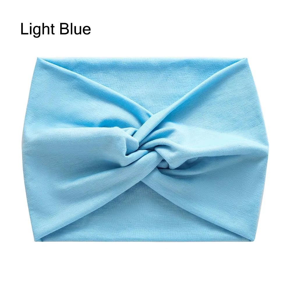 Hair Accessories Twisted Extra Large Thick Wide Headbands Turban Workout Headband Head Wraps for Women - My Store