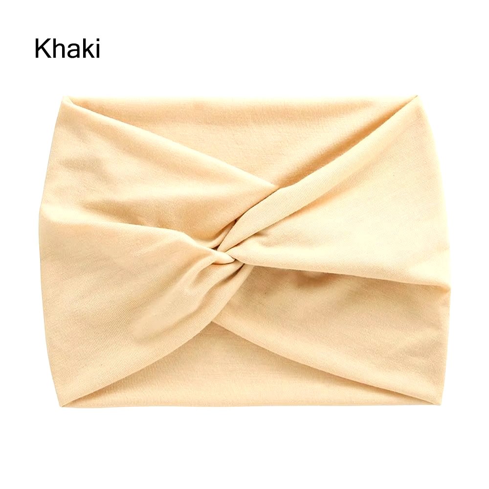 Hair Accessories Twisted Extra Large Thick Wide Headbands Turban Workout Headband Head Wraps for Women - My Store