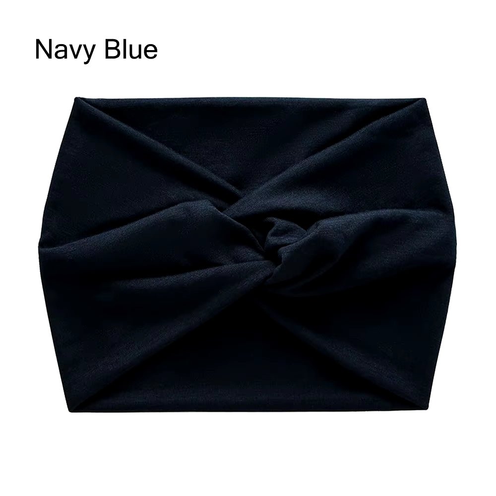 Hair Accessories Twisted Extra Large Thick Wide Headbands Turban Workout Headband Head Wraps for Women - My Store