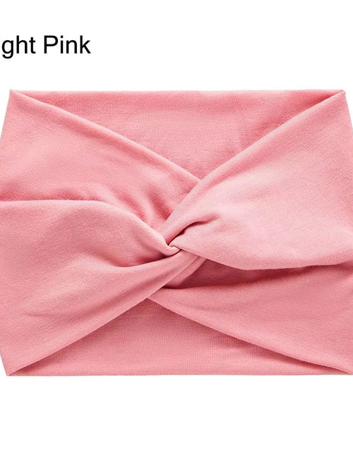 Load image into Gallery viewer, Hair Accessories Twisted Extra Large Thick Wide Headbands Turban Workout Headband Head Wraps for Women - My Store
