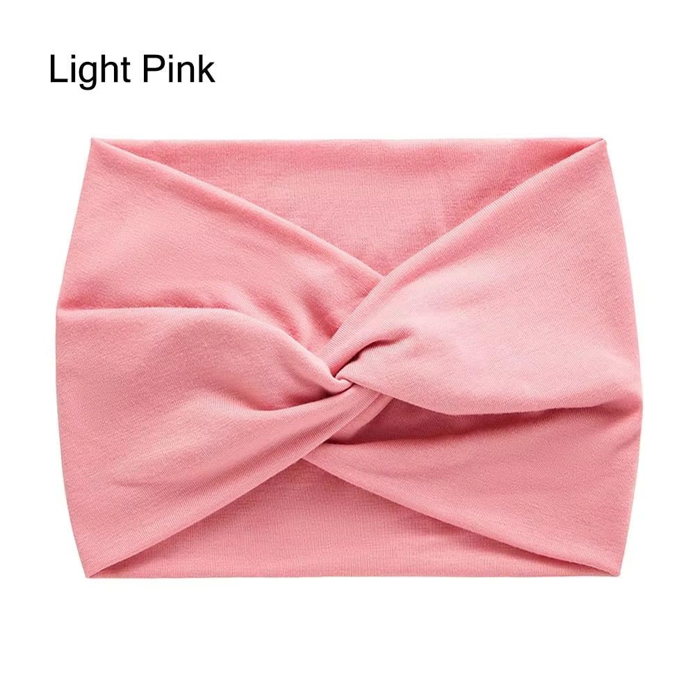 Hair Accessories Twisted Extra Large Thick Wide Headbands Turban Workout Headband Head Wraps for Women - My Store