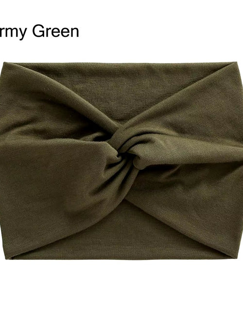 Load image into Gallery viewer, Hair Accessories Twisted Extra Large Thick Wide Headbands Turban Workout Headband Head Wraps for Women - My Store
