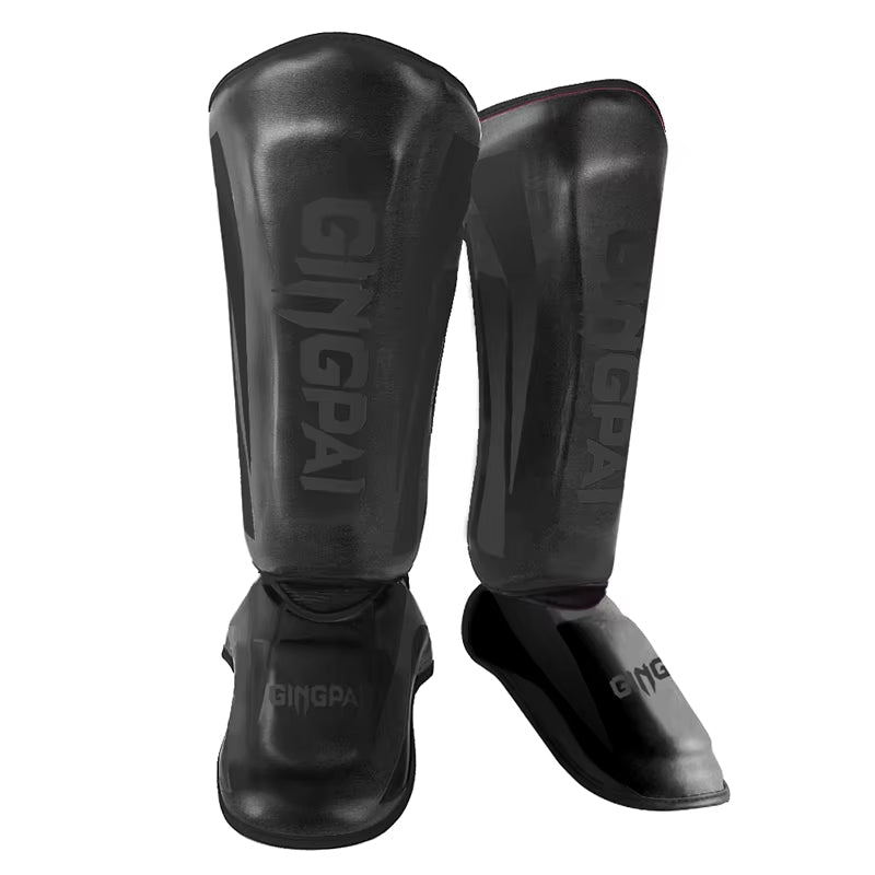 Kickboxing Boxing Shin Guard Pads Muay Thai Martial Arts Sanda Wushu Leg Protector Taekwondo Ankle Guards - My Store