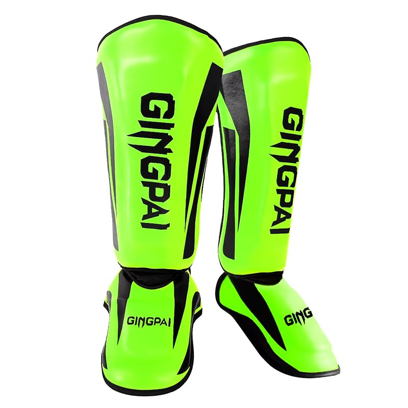 Kickboxing Boxing Shin Guard Pads Muay Thai Martial Arts Sanda Wushu Leg Protector Taekwondo Ankle Guards - My Store