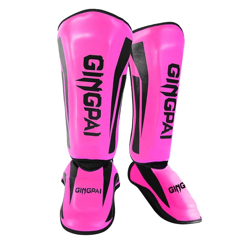 Kickboxing Boxing Shin Guard Pads Muay Thai Martial Arts Sanda Wushu Leg Protector Taekwondo Ankle Guards - My Store
