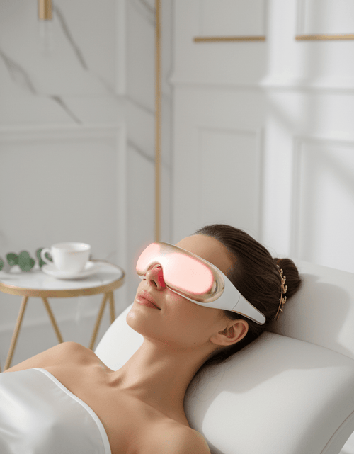 Load image into Gallery viewer, Led Red Light Eye Care Therapy EMS Pulse Micro - Current Device Eye Massager to Relieve Fatigue for Treatment under Eye Wrinkle - My Store
