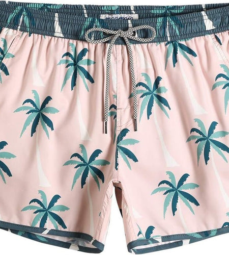 Mens Boys Short 80S 90S Vintage Swim Trunks with Mesh Lining Quick Dry Swim Suits Board Shorts - My Store