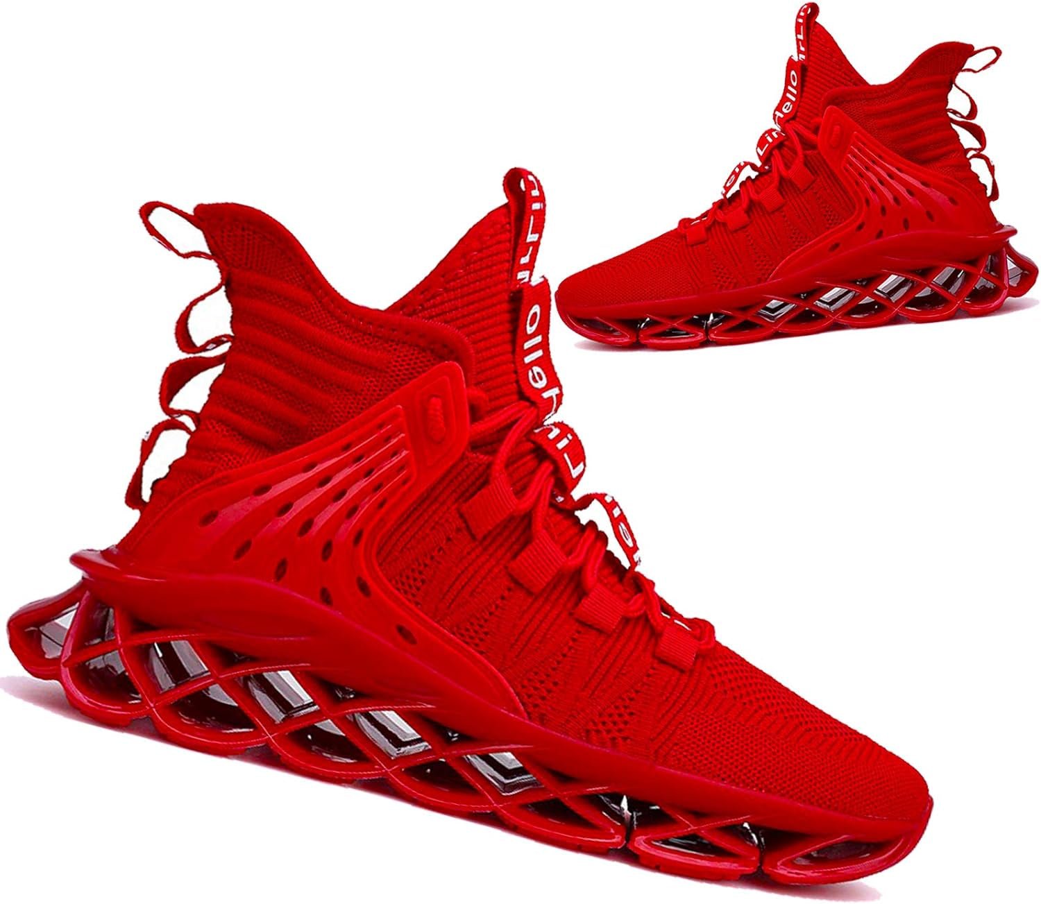 Men'S Running Shoes Non Slip Athletic Tennis Walking Blade Type Sneakers Hip Hop - My Store