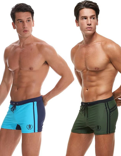 Load image into Gallery viewer, Mens Swimwear Maillot De Bain Boy Swim Suits Boxer Shorts Swim Trunks Men Swimsuit Surf Banadores - My Store
