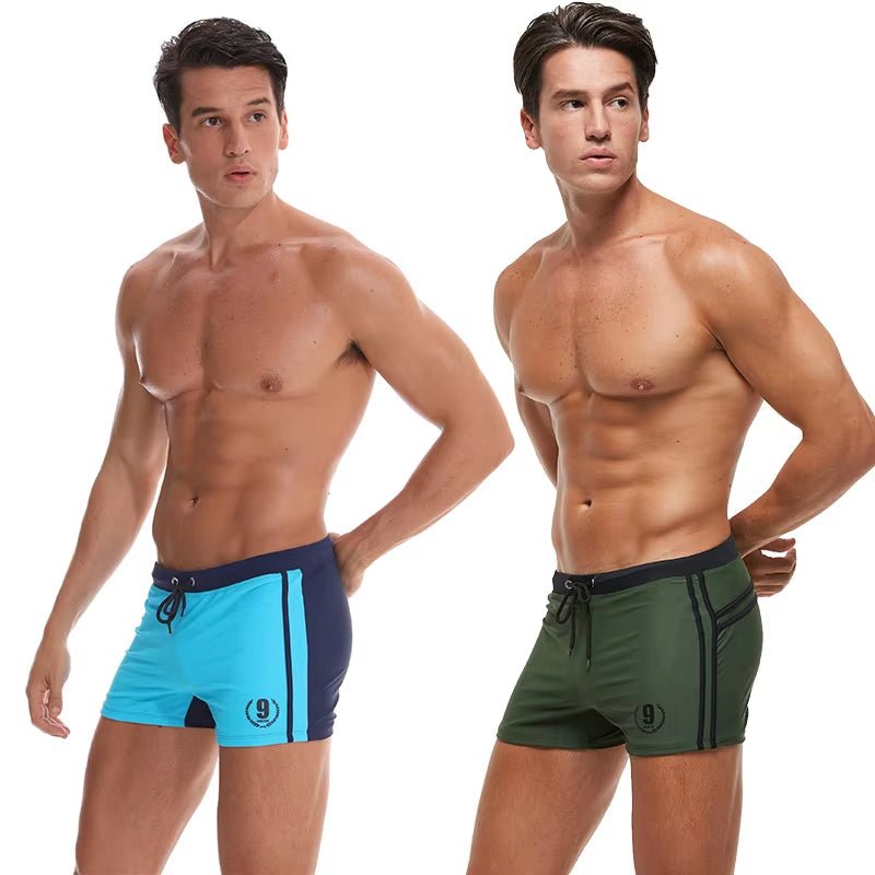 Mens Swimwear Maillot De Bain Boy Swim Suits Boxer Shorts Swim Trunks Men Swimsuit Surf Banadores - My Store