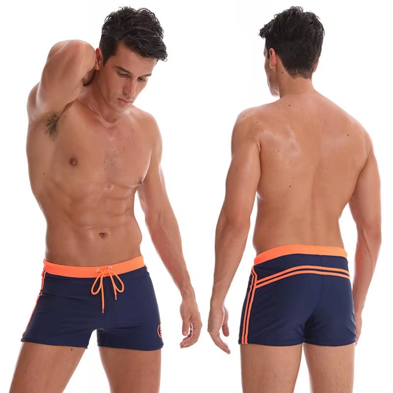 Mens Swimwear Maillot De Bain Boy Swim Suits Boxer Shorts Swim Trunks Men Swimsuit Surf Banadores - My Store