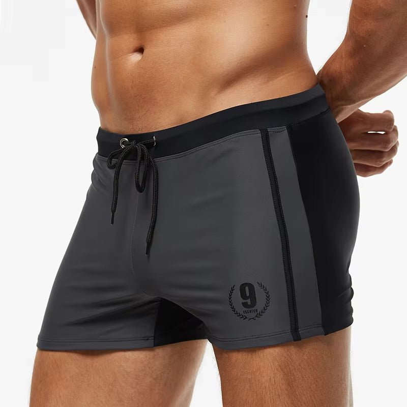 Mens Swimwear Maillot De Bain Boy Swim Suits Boxer Shorts Swim Trunks Men Swimsuit Surf Banadores - My Store