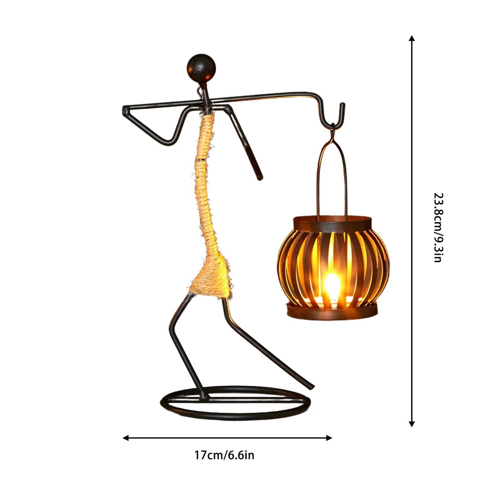 Metal Candle Holder Home Decor Accessories African Candlesticks for Candles Decorative Chandeliers Candle Wedding Centerpieces - My Store