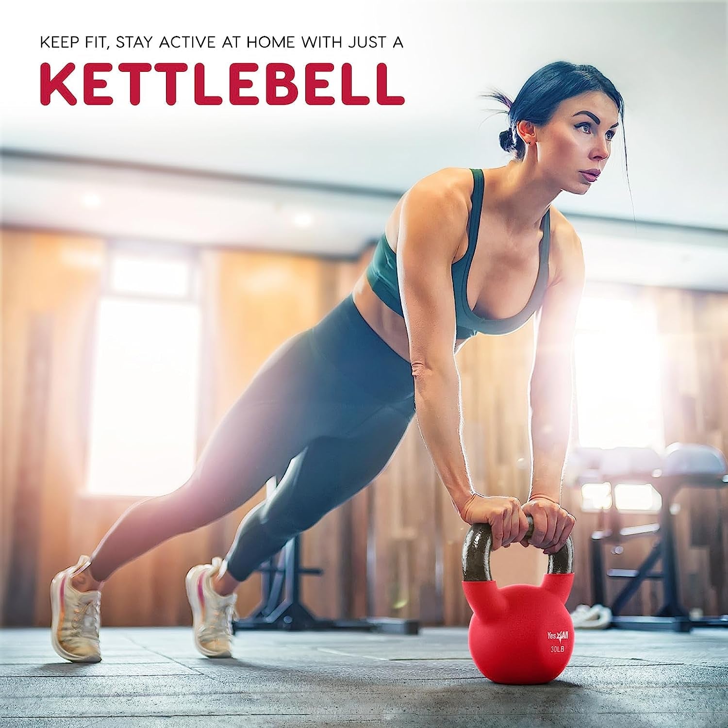 Neoprene Coated Kettlebell Weights, Strength Training Kettlebells for Weightlifting, Conditioning, Strength & Core Training - My Store