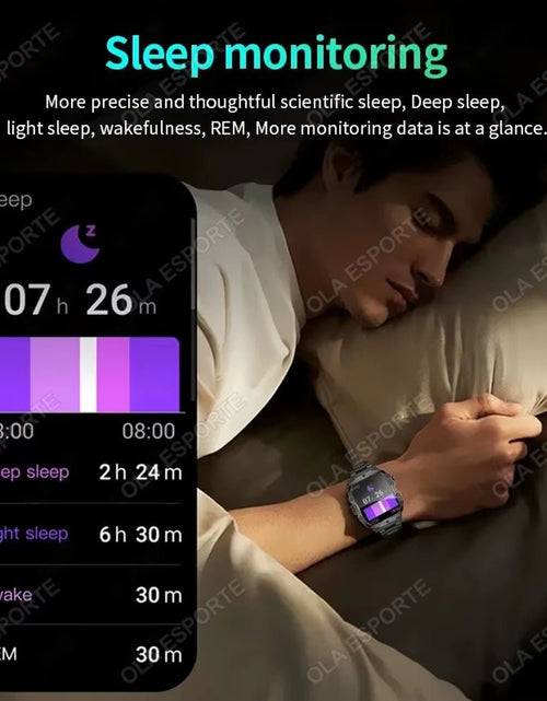 Load image into Gallery viewer, Original Men Smartwatch Flashlight Bluetooth Call Fitness Clock IP68 Waterproof Sports Men for Android IOS Smart Watch 2025 New - My Store
