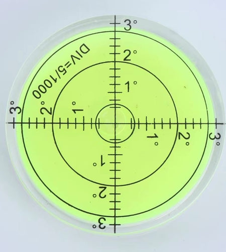 PrecisionPro 60MM PMMA Bubble Level – Accurate Surface Measurement Tool for Perfect Alignment - My Store