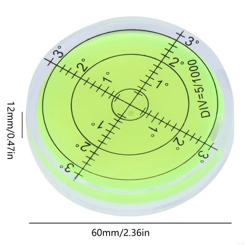 PrecisionPro 60MM PMMA Bubble Level – Accurate Surface Measurement Tool for Perfect Alignment - My Store